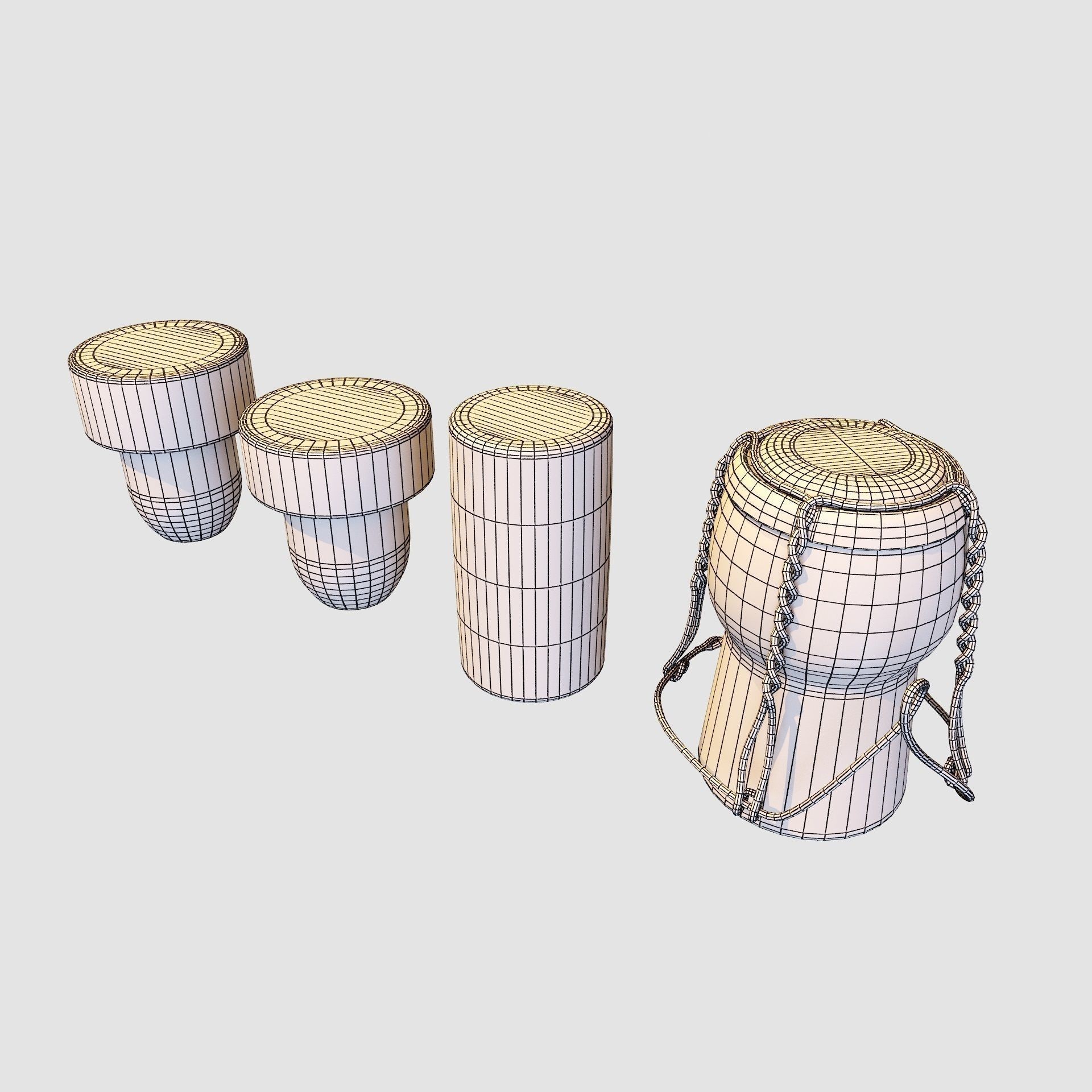 Bartender Tools Set - Game-Ready 3D Model - View 86