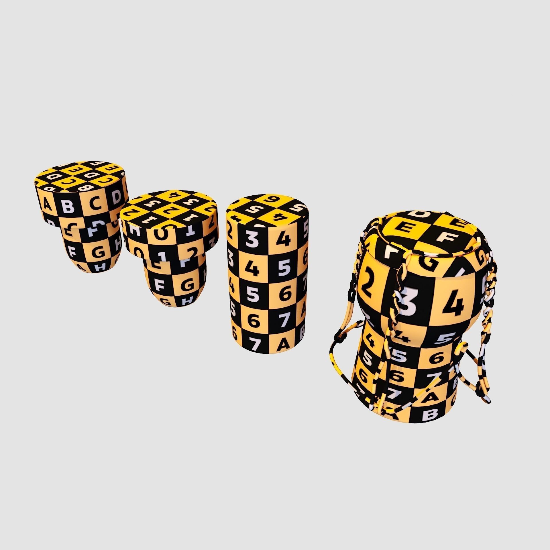 Bartender Tools Set - Game-Ready 3D Model - View 87