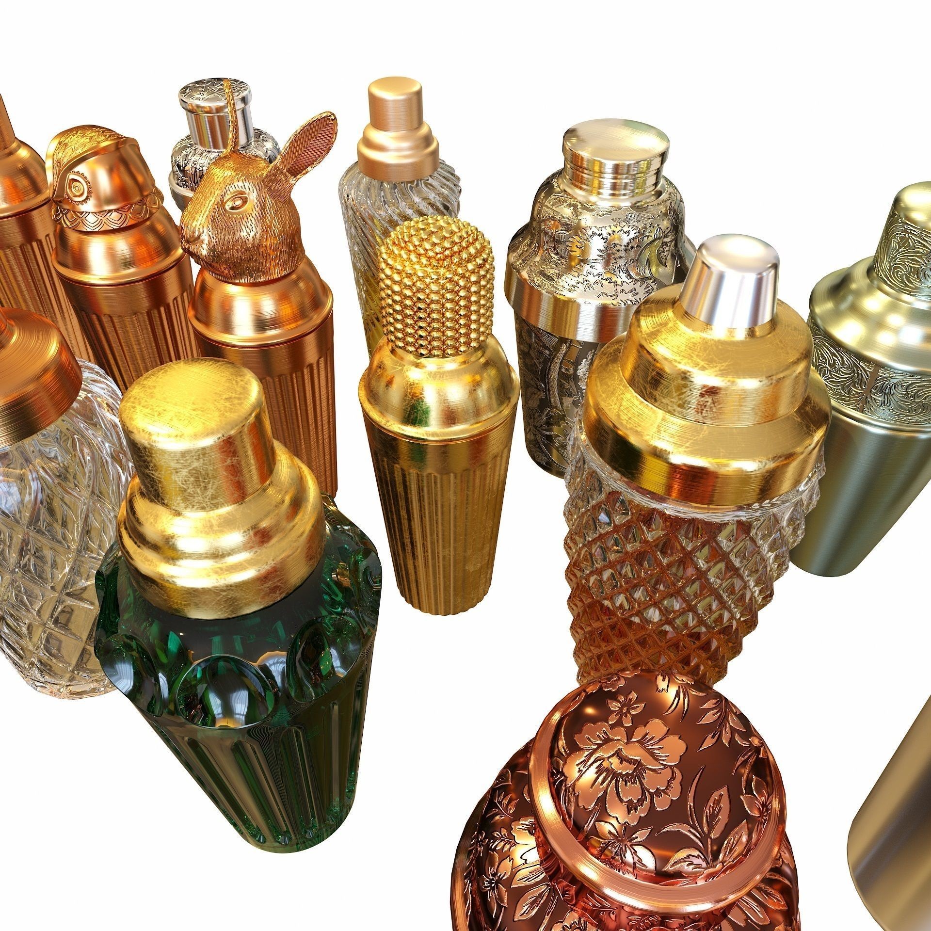 Bartender Tools Set - Game-Ready 3D Model - View 9