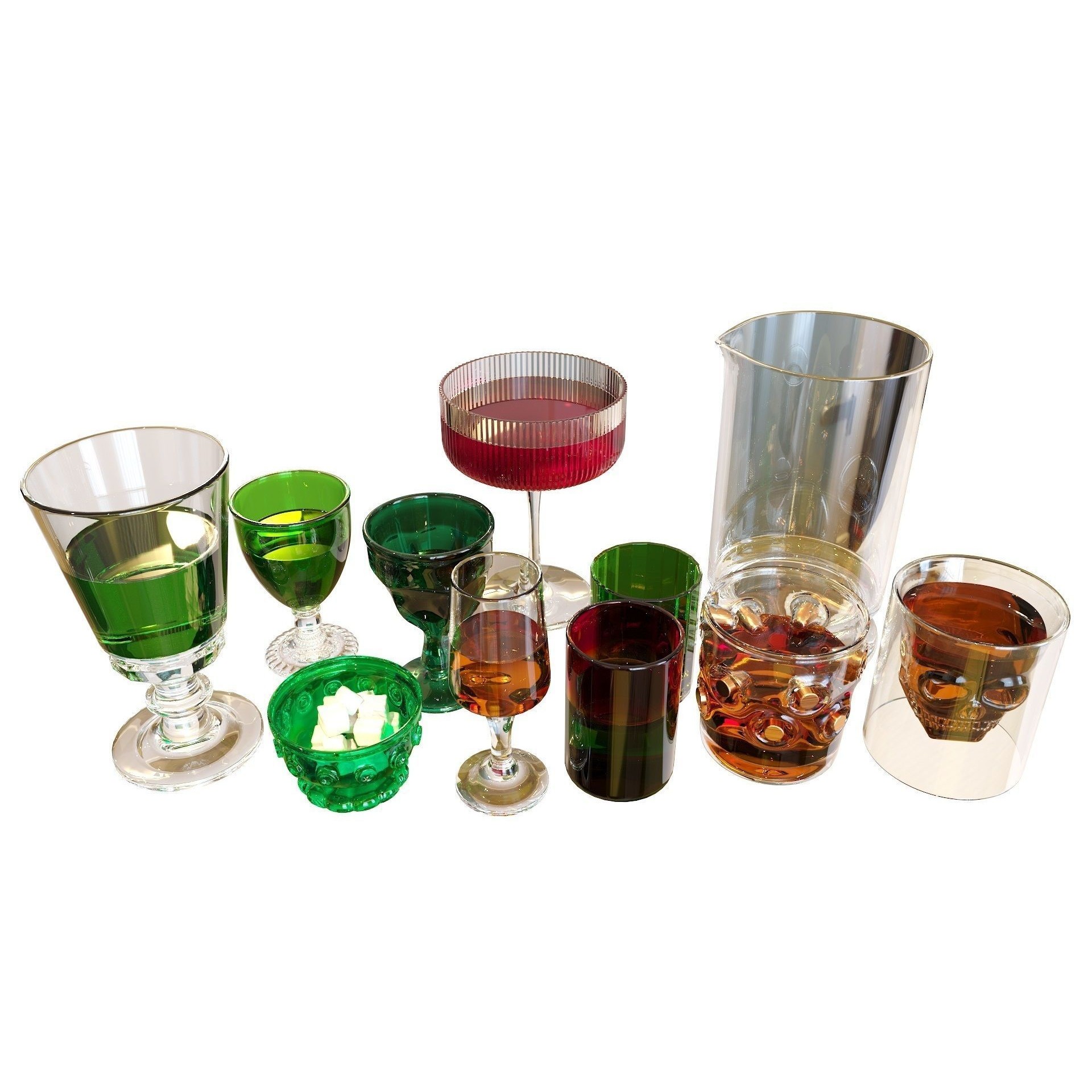 Bartender Tools Set - Game-Ready 3D Model - View 94