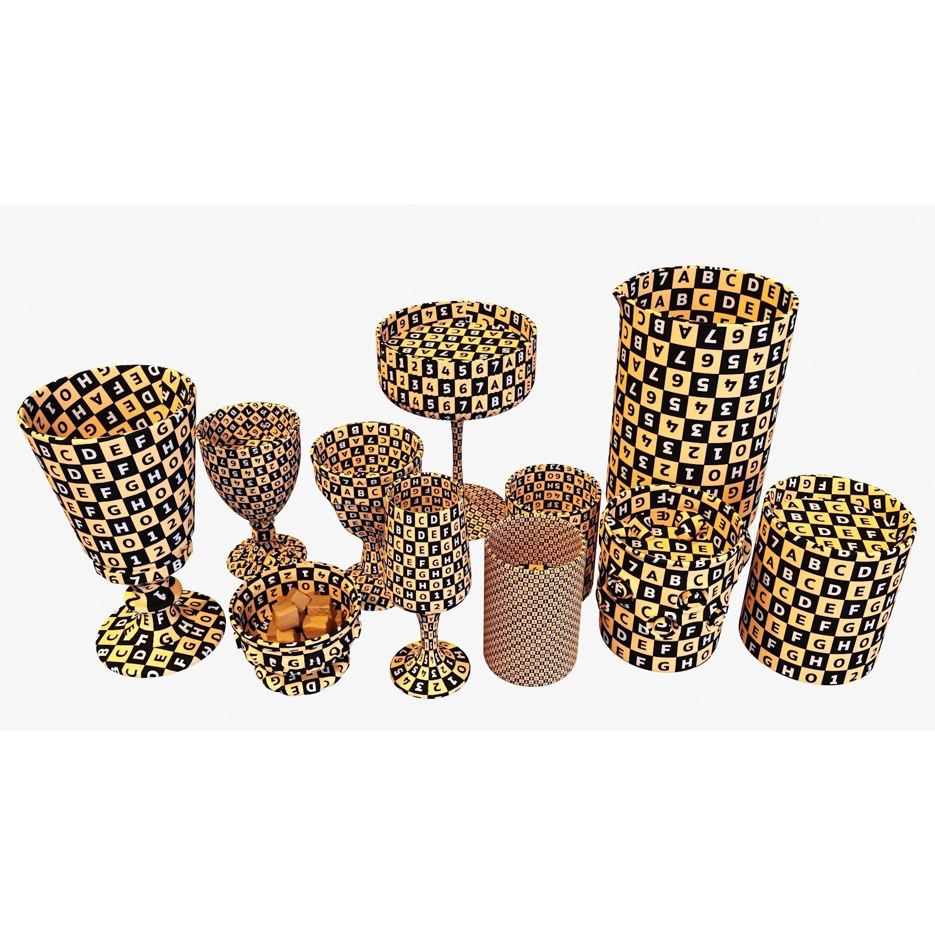 Bartender Tools Set - Game-Ready 3D Model - View 96