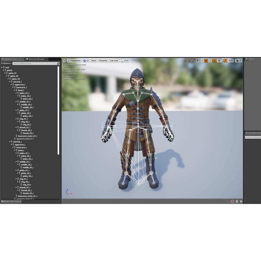 Skeletons Pack 2 3D Model – Low Poly Rigged Fantasy Characters, FBX - View 36
