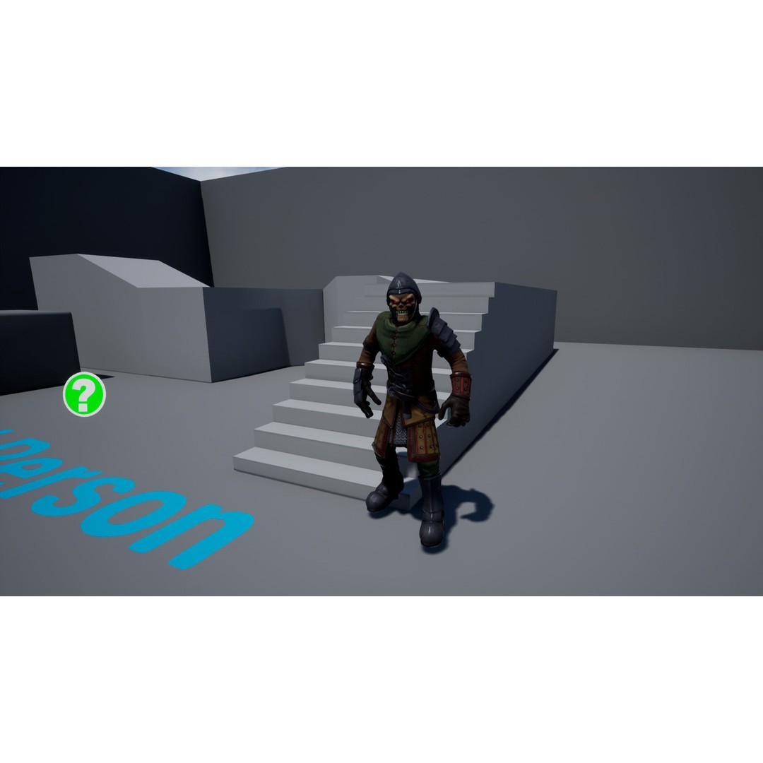 Skeletons Pack 2 3D Model – Low Poly Rigged Fantasy Characters, FBX - View 40