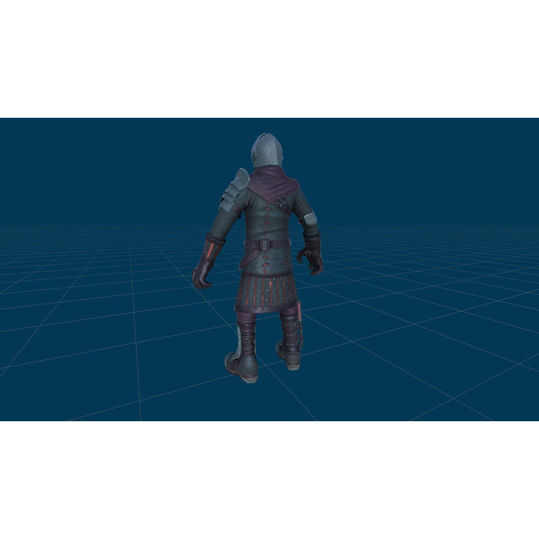 Skeletons Pack 2 3D Model – Low Poly Rigged Fantasy Characters, FBX - View 47