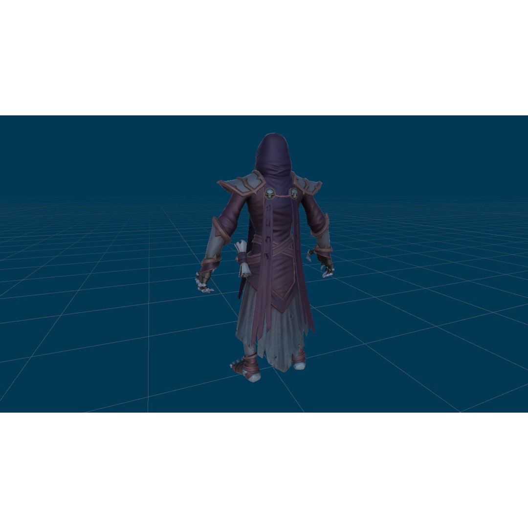 Skeletons Pack 2 3D Model – Low Poly Rigged Fantasy Characters, FBX - View 55