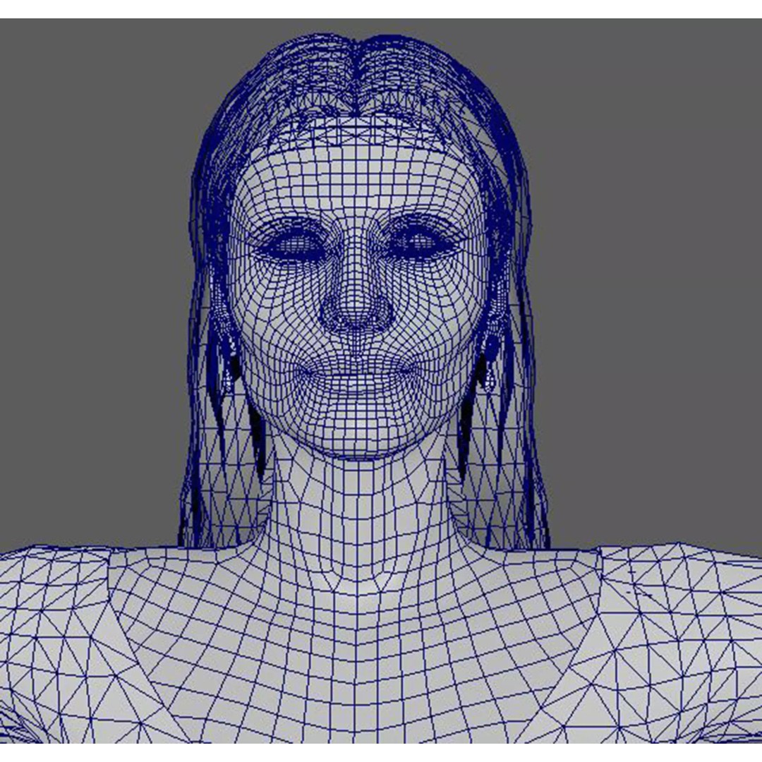 Catherine Zeta-Jones 3D Model – Low-Poly Rigged Character for Animation - View 18