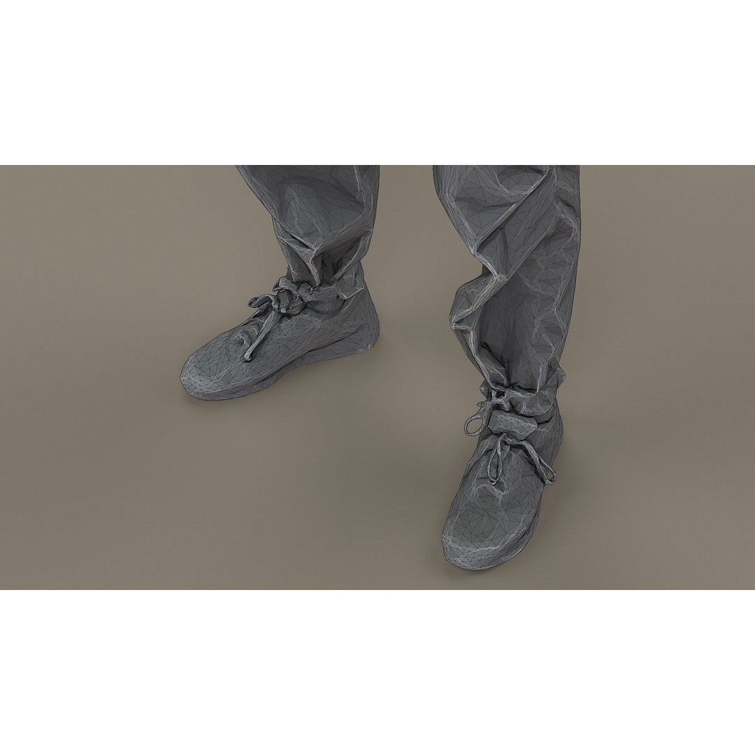 Young Man 3D Model – Casual Character with PBR Textures, FBX - View 17