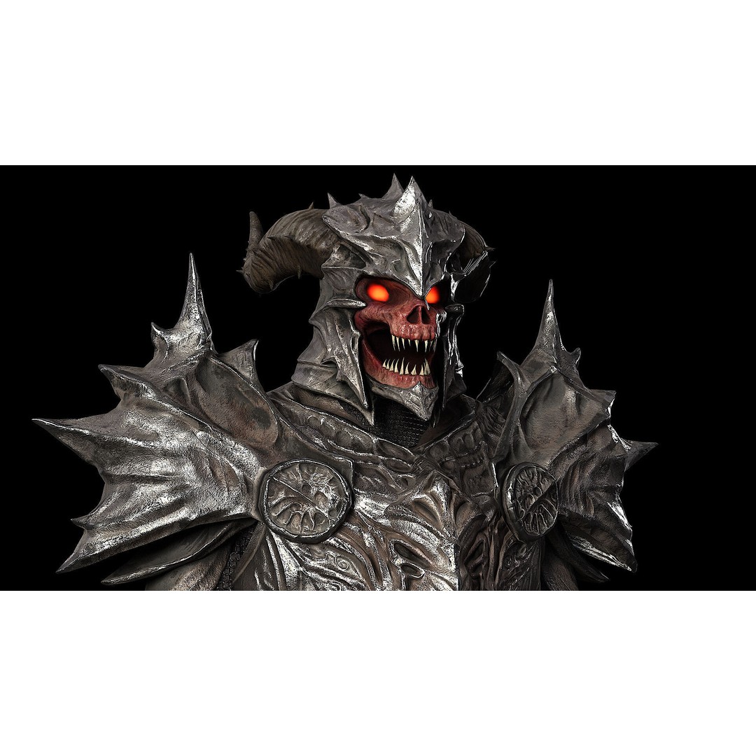 Demon Boss 3D Model – Low Poly Game Ready Fantasy Character, FBX - View 11