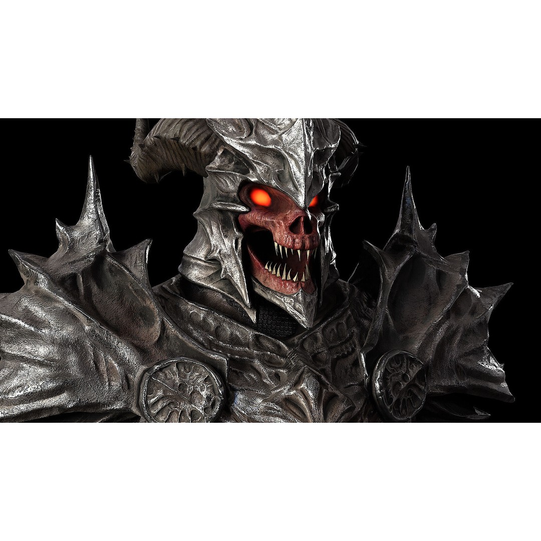 Demon Boss 3D Model – Low Poly Game Ready Fantasy Character, FBX - View 13