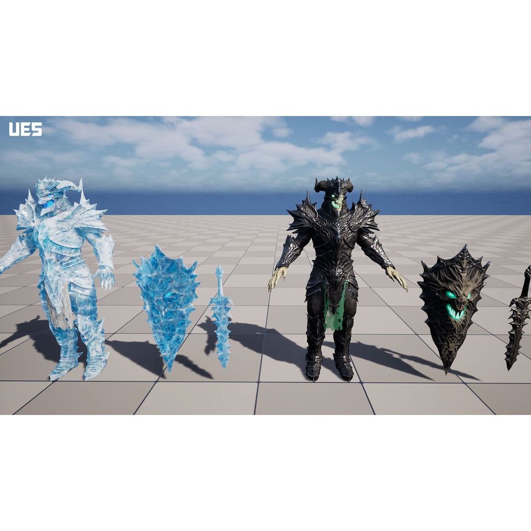 Demon Boss 3D Model – Low Poly Game Ready Fantasy Character, FBX - View 29
