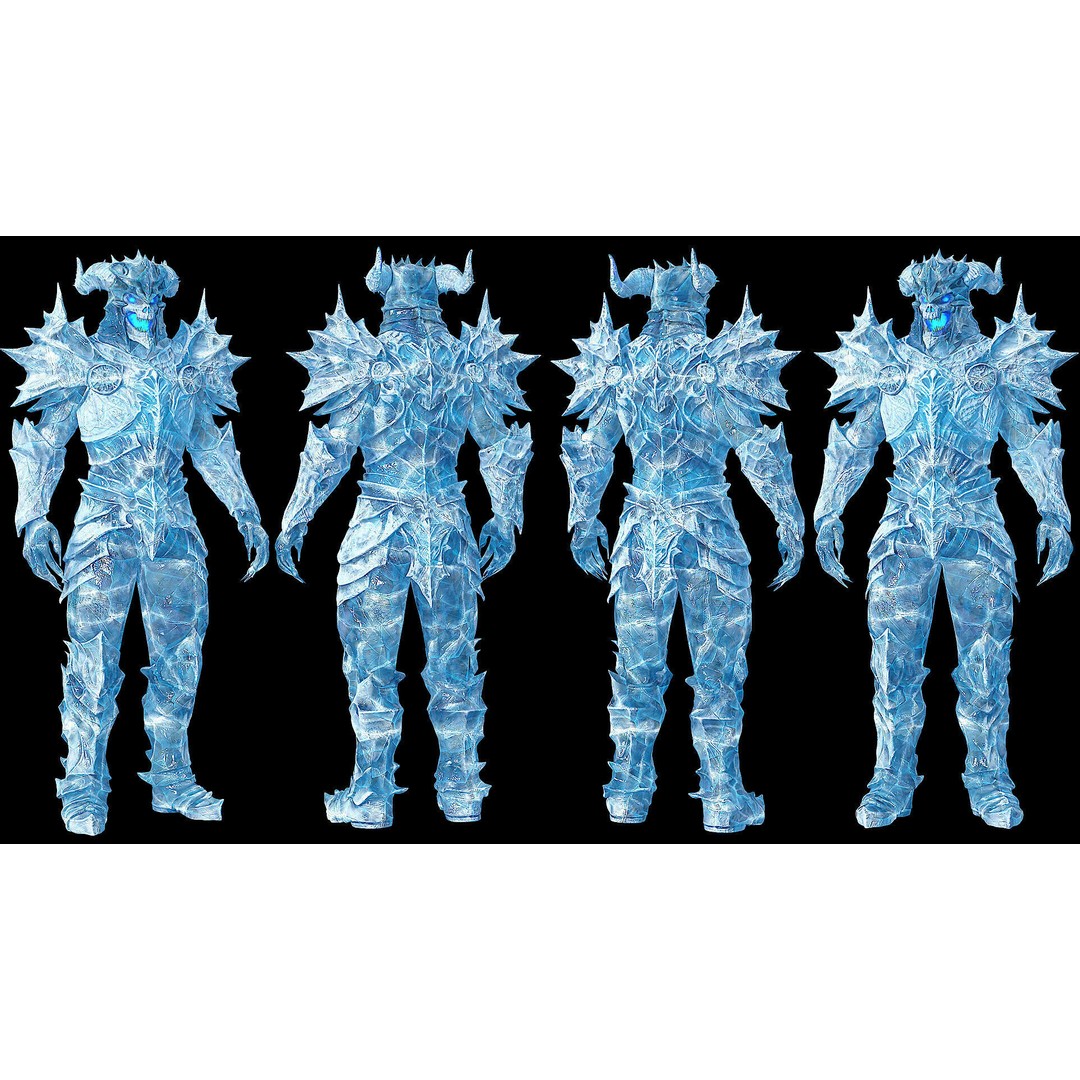 Demon Boss 3D Model – Low Poly Game Ready Fantasy Character, FBX - View 8
