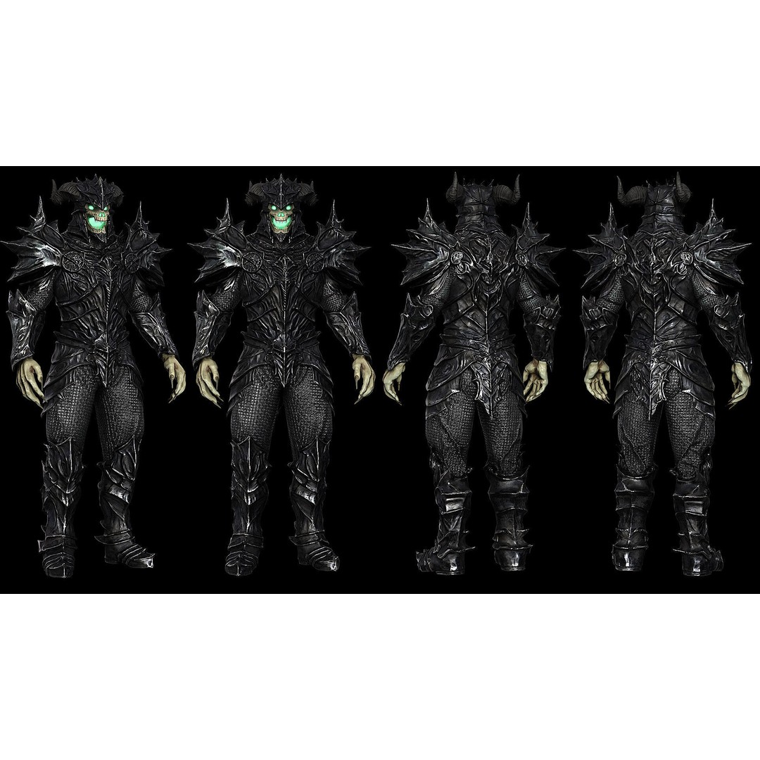 Demon Boss 3D Model – Low Poly Game Ready Fantasy Character, FBX - View 9