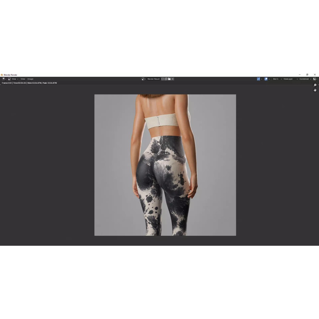 Karina 3D Model – Realistic Female Character, Rigged, FBX - View 7