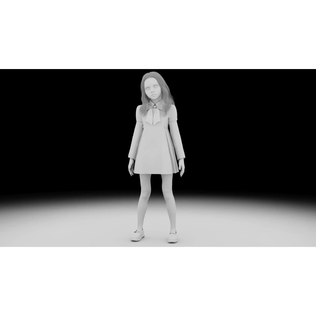 M3GAN 3D Model – Rigged Sci-Fi Character with PBR Textures, FBX - View 12