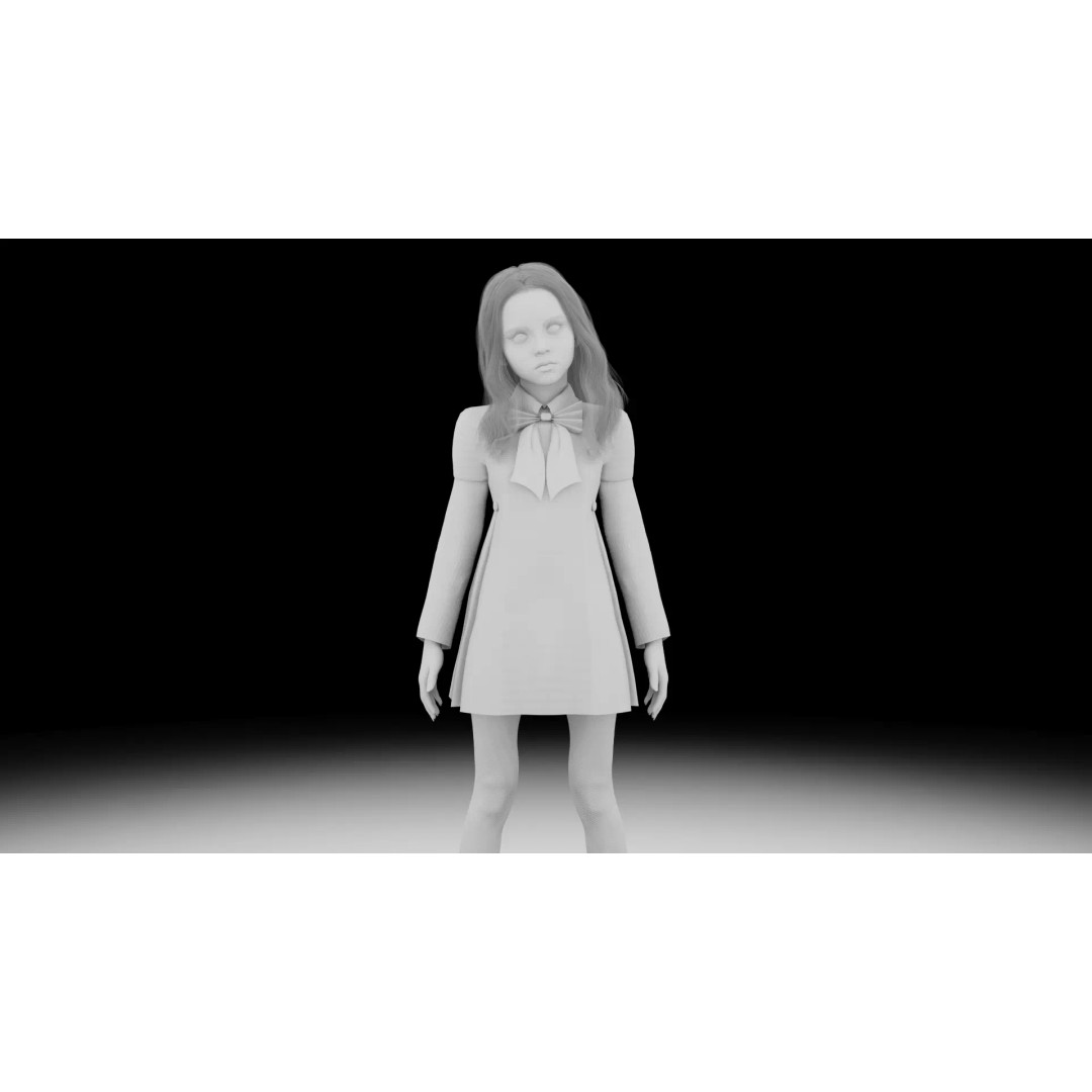 M3GAN 3D Model – Rigged Sci-Fi Character with PBR Textures, FBX - View 13