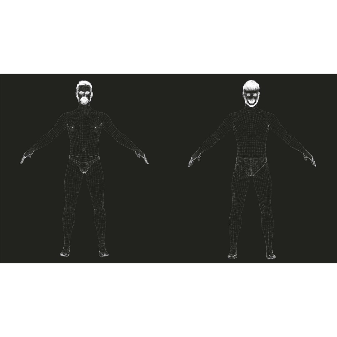 Father Kiven 3D Model – Realistic Low Poly Rigged Character, FBX - View 19
