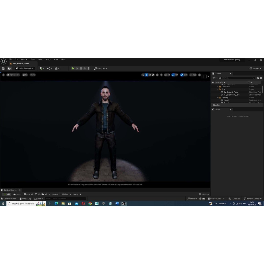 Father Kiven 3D Model – Realistic Low Poly Rigged Character, FBX - View 37