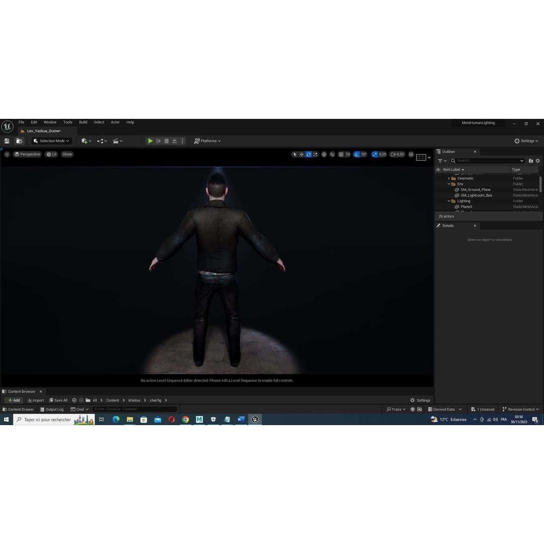 Father Kiven 3D Model – Realistic Low Poly Rigged Character, FBX - View 38
