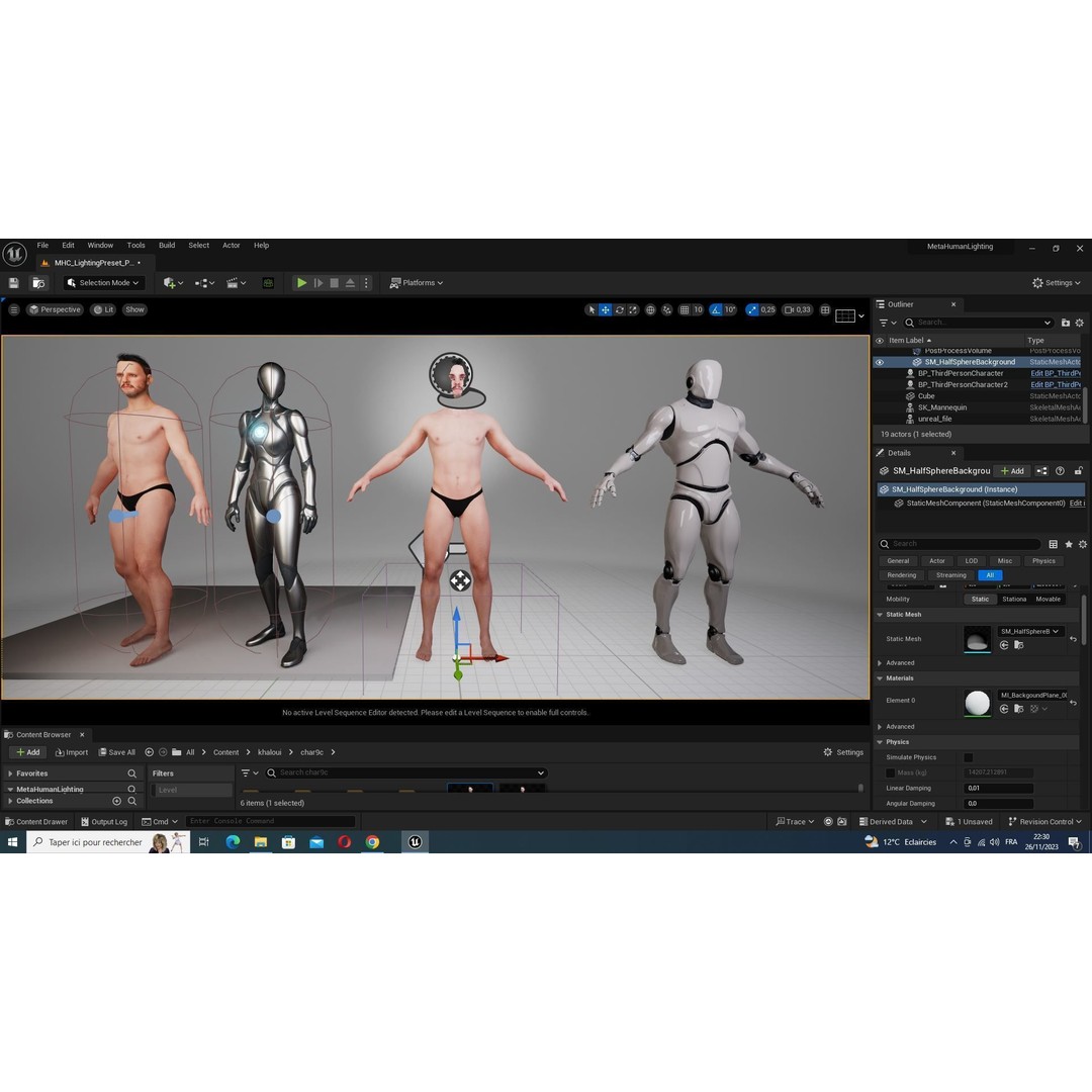 Father Kiven 3D Model – Realistic Low Poly Rigged Character, FBX - View 52