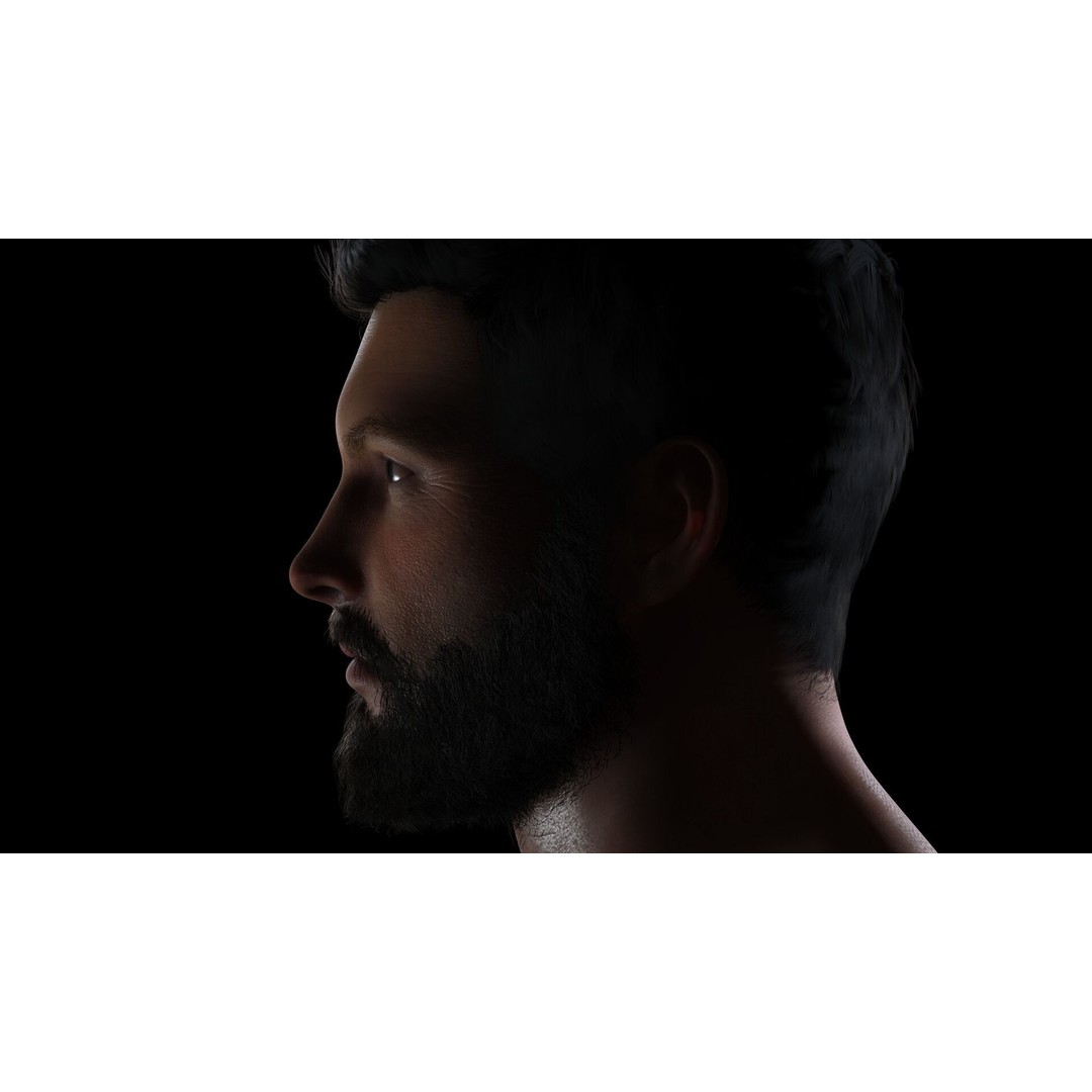 Realistic Male Bodybuilder 3D Model – Rigged Low-Poly PBR Asset, FBX - View 12