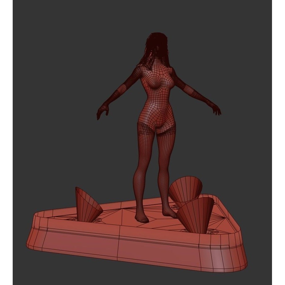 Artificially Intelligent Character 3D Model – Low Poly Rigged Animation, FBX - View 23