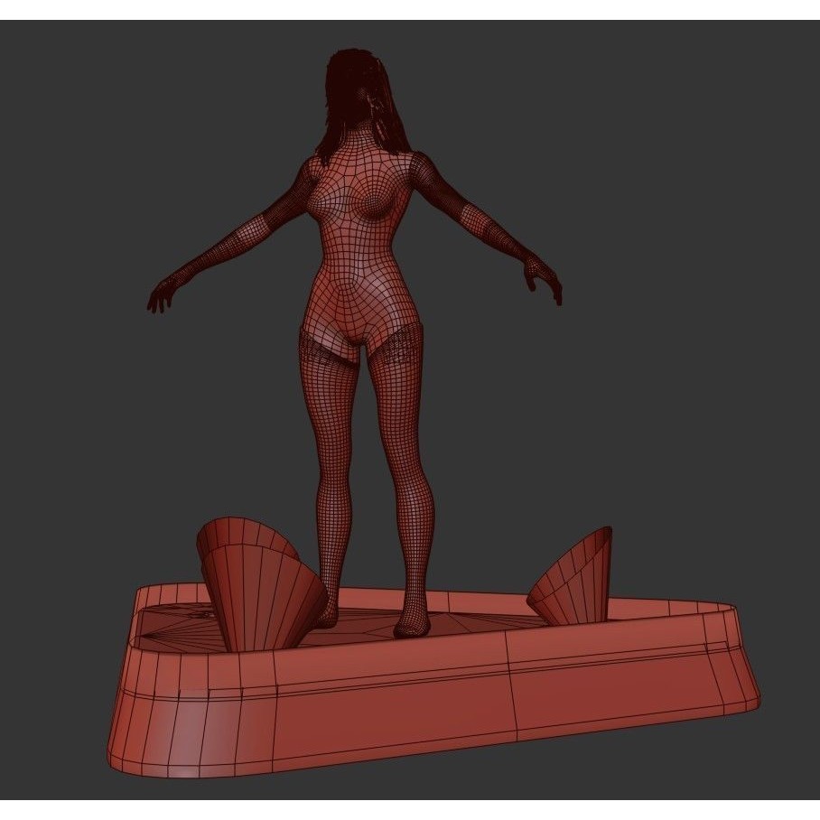 Artificially Intelligent Character 3D Model – Low Poly Rigged Animation, FBX - View 25