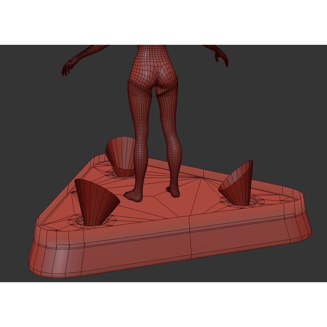 Artificially Intelligent Character 3D Model – Low Poly Rigged Animation, FBX - View 27