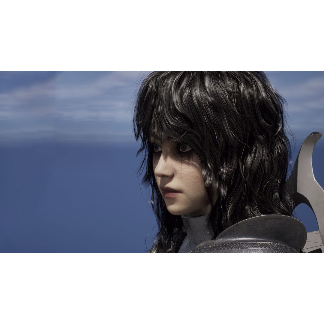 Wolf Armor Female Warrior 3D Model – Low Poly Game-Ready Character - View 7