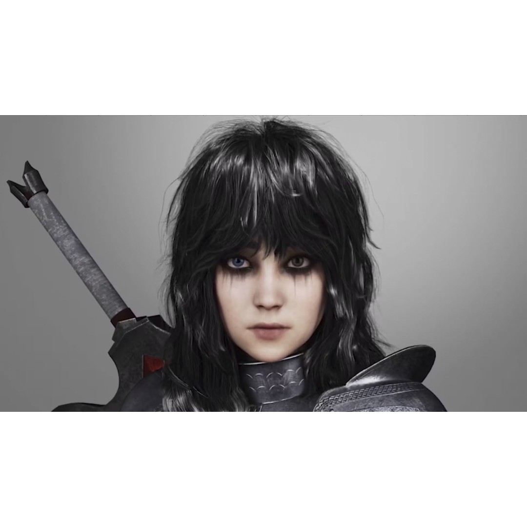 Wolf Armor Female Warrior 3D Model – Low Poly Game-Ready Character - View 8