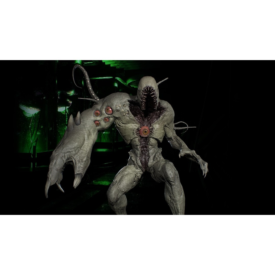 Monster Boss 3D Model – Low Poly Rigged Character with PBR Textures - View 3