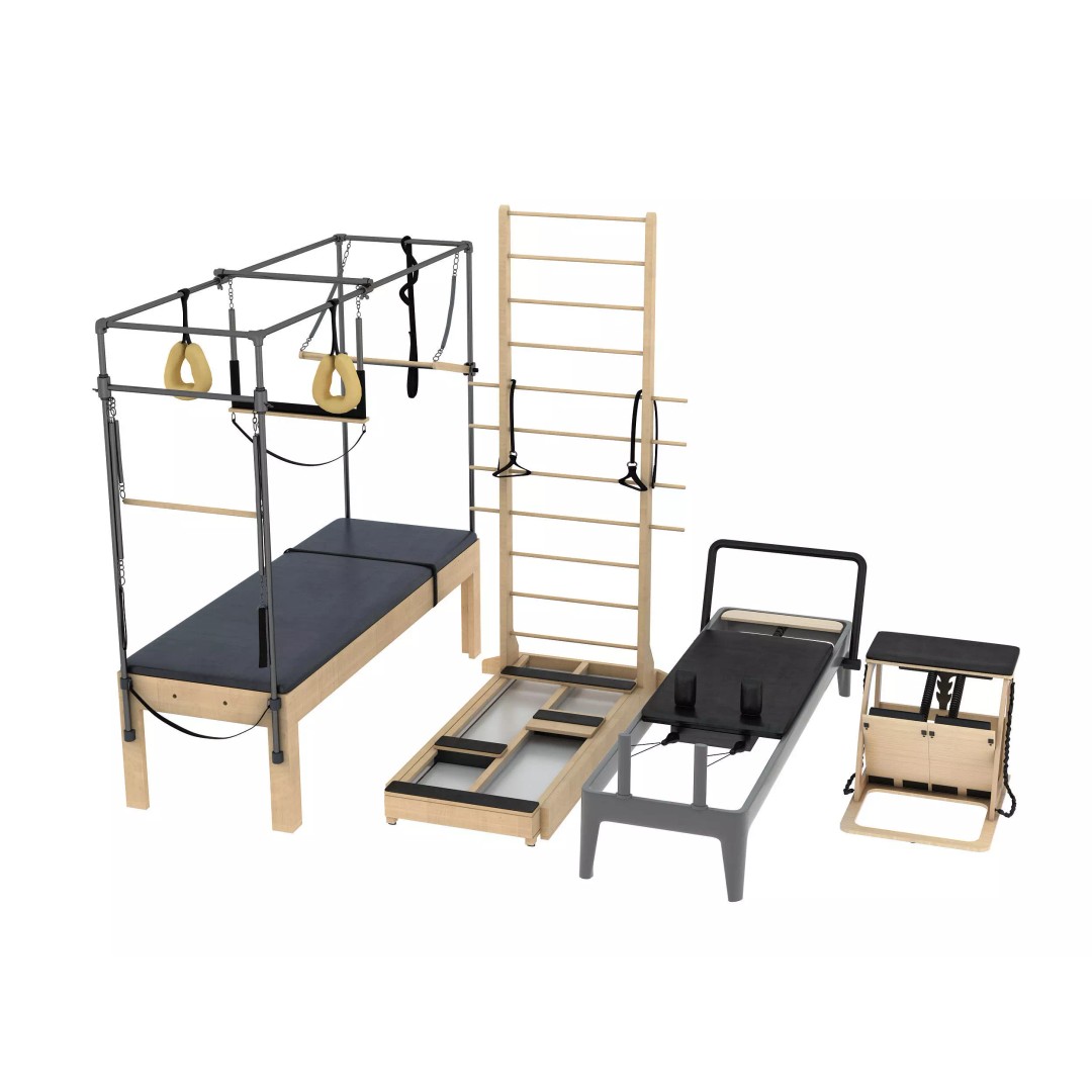 Pilates Equipment 3D Model – High-Quality Gym Asset, FBX & OBJ - View 2