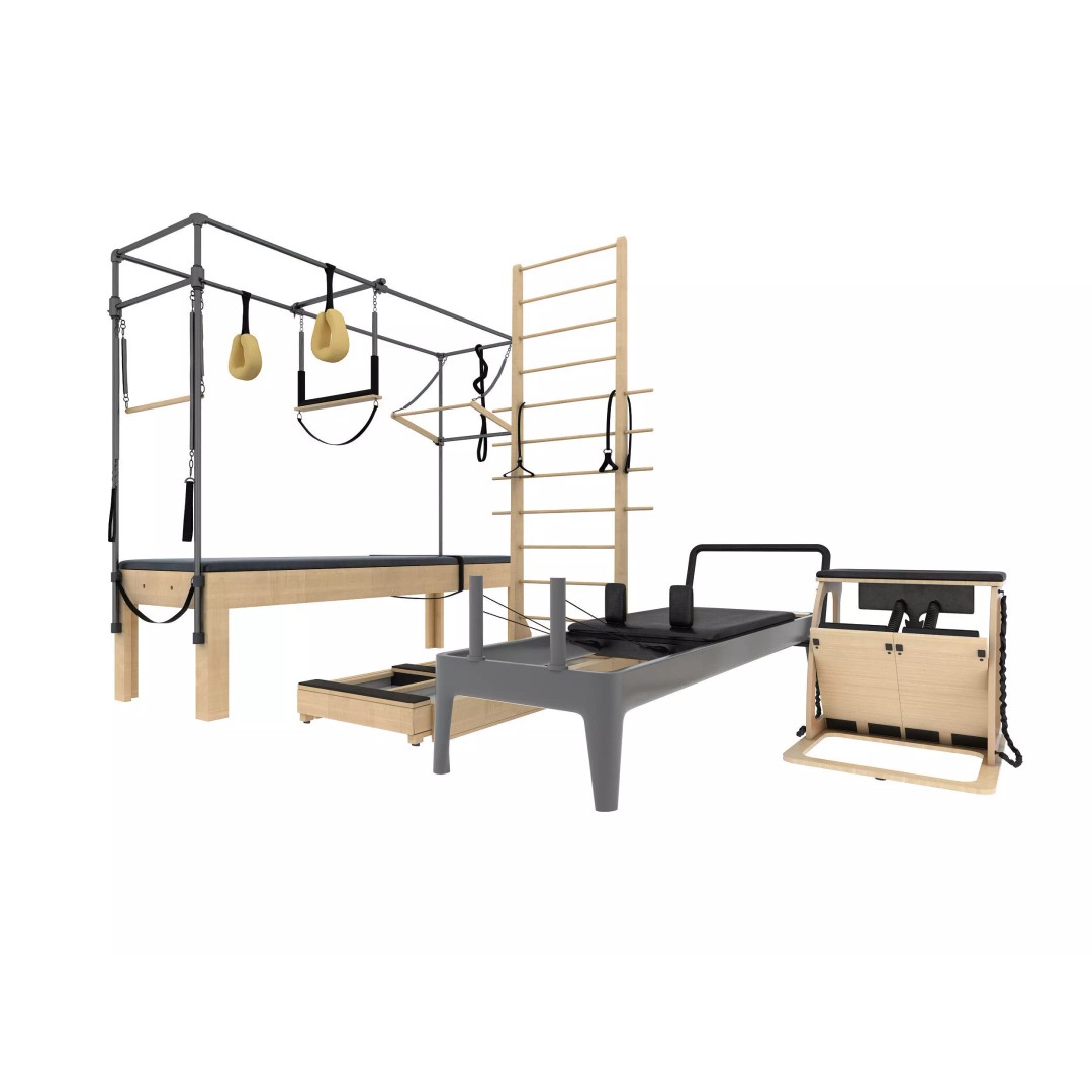Pilates Equipment 3D Model – High-Quality Gym Asset, FBX & OBJ - View 4