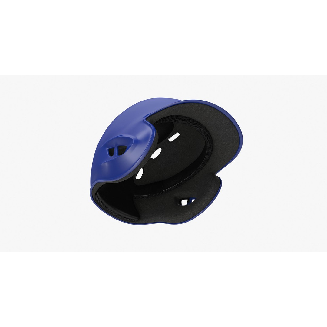 Baseball Helmet 3D Model – Low Poly Generic Design, FBX, PBR Textures - View 14