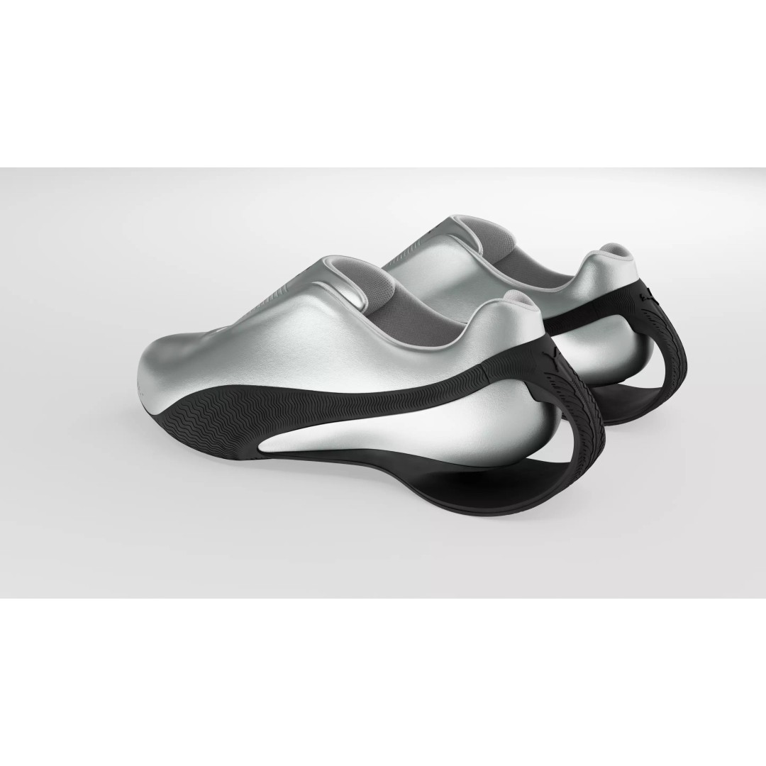 Puma Levitation Sneaker 3D Model – Low Poly Game Asset, FBX - View 12