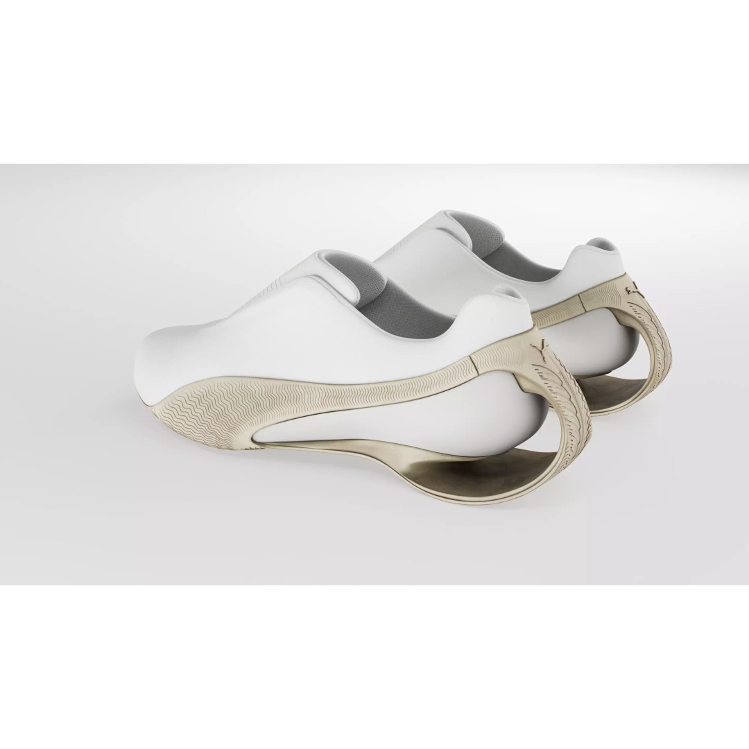 Puma Levitation Sneaker 3D Model – Low Poly Game Asset, FBX - View 15