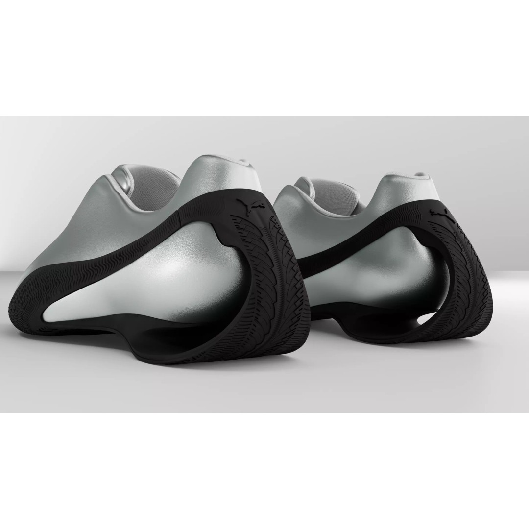 Puma Levitation Sneaker 3D Model – Low Poly Game Asset, FBX - View 32