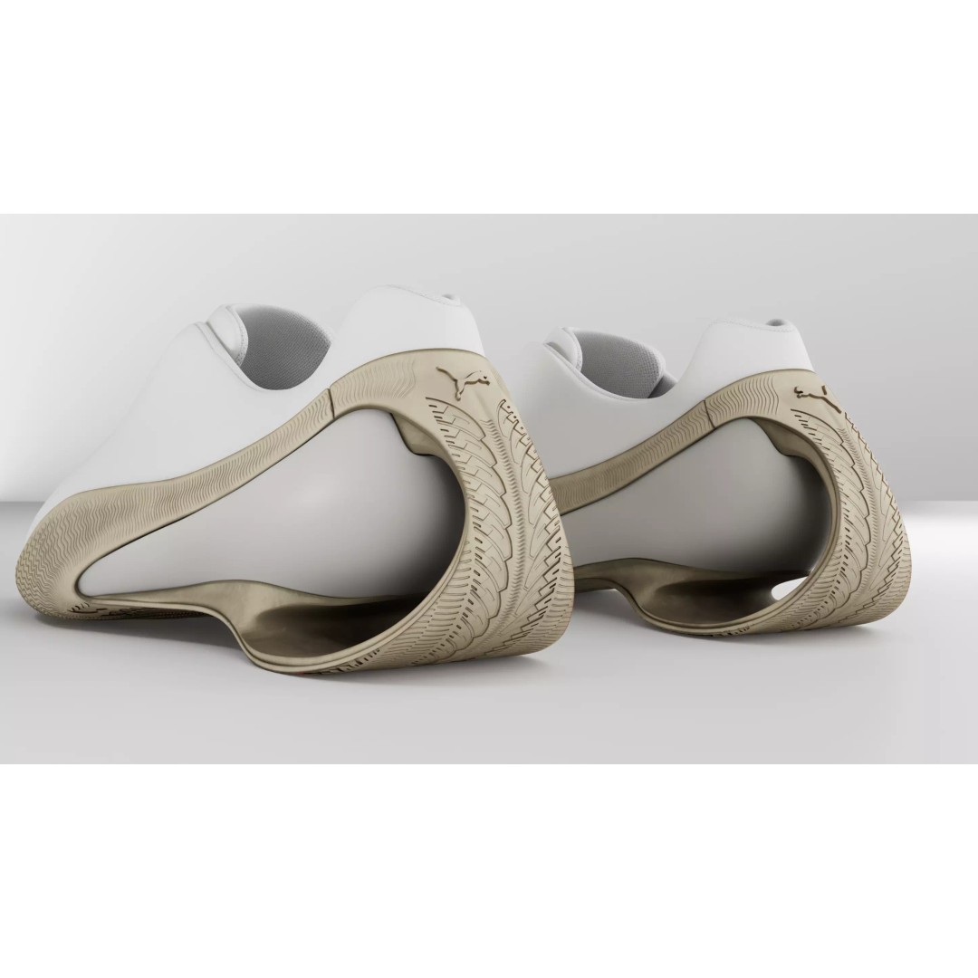 Puma Levitation Sneaker 3D Model – Low Poly Game Asset, FBX - View 35