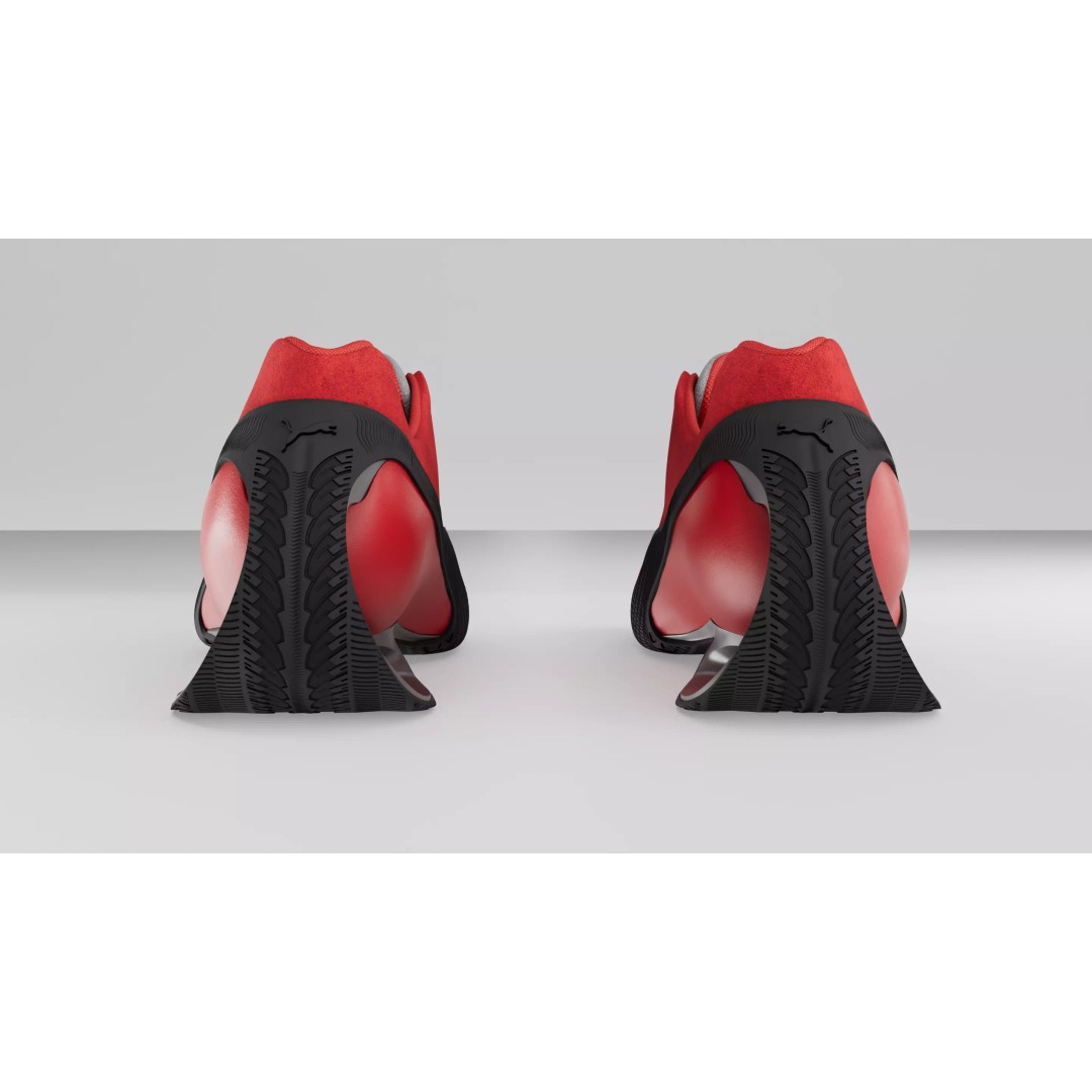 Puma Levitation Sneaker 3D Model – Low Poly Game Asset, FBX - View 44