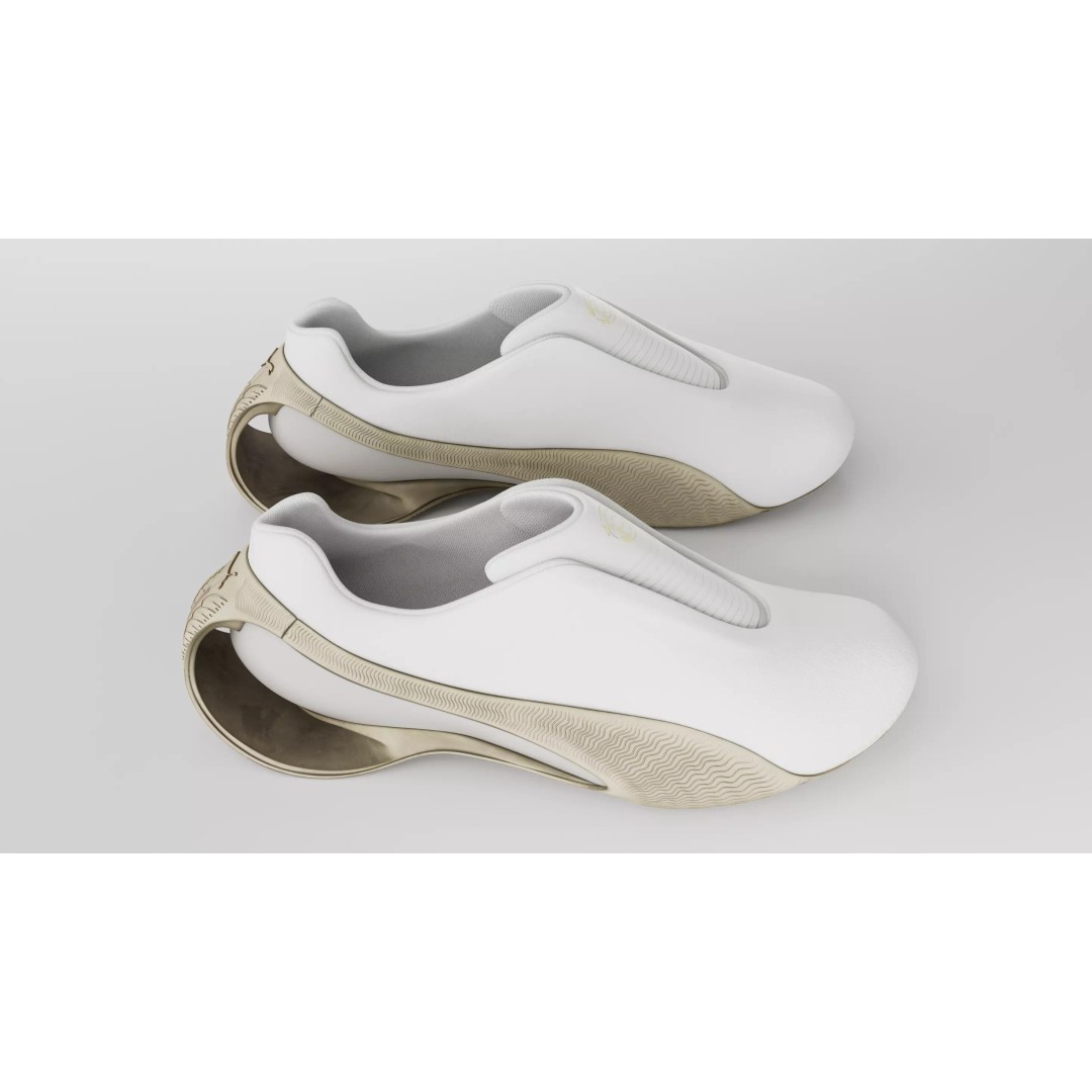 Puma Levitation Sneaker 3D Model – Low Poly Game Asset, FBX - View 50
