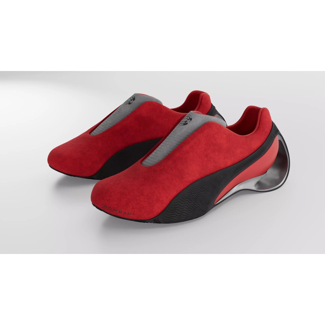 Puma Levitation Sneaker 3D Model – Low Poly Game Asset, FBX - View 6