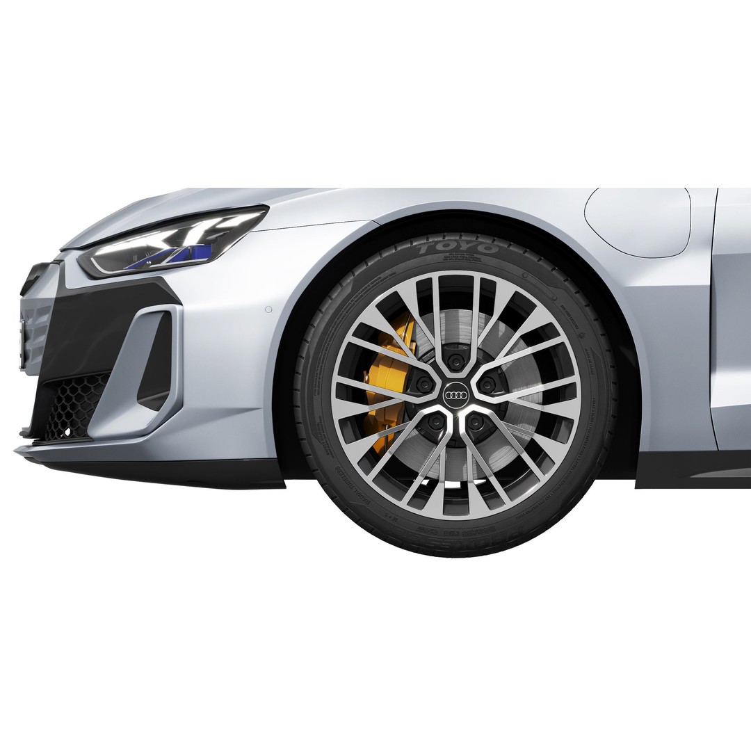 Audi S e-tron GT 2025 3D Model – High Poly Car Asset, FBX, PBR - View 12