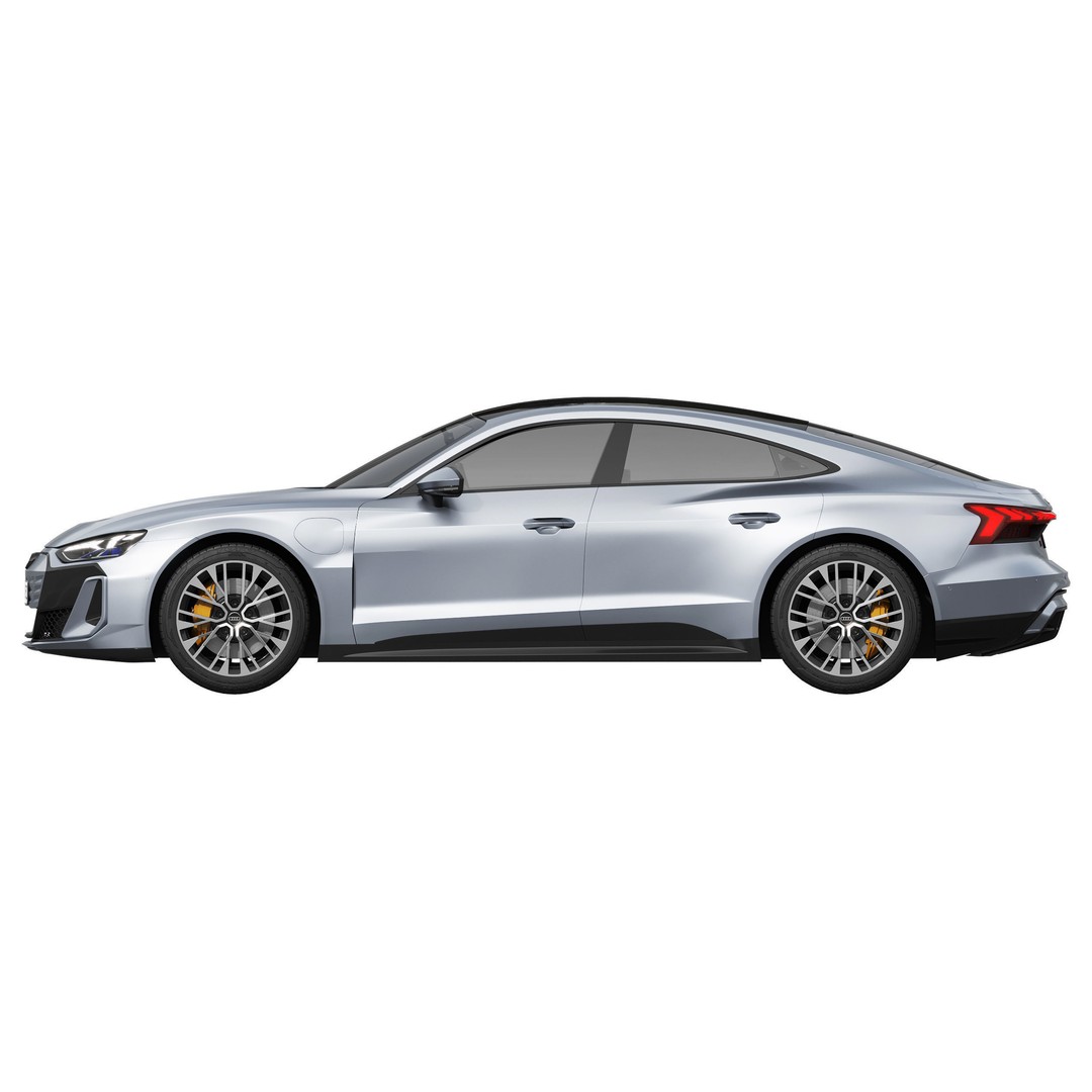 Audi S e-tron GT 2025 3D Model – High Poly Car Asset, FBX, PBR - View 7