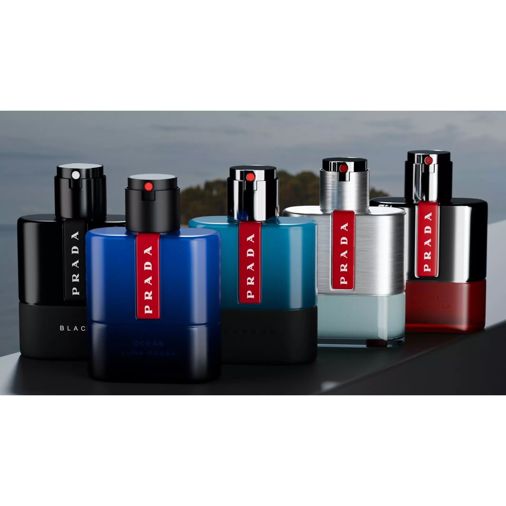 Prada Luna Rossa - Low-Poly Game-Ready 3D Model - View 2