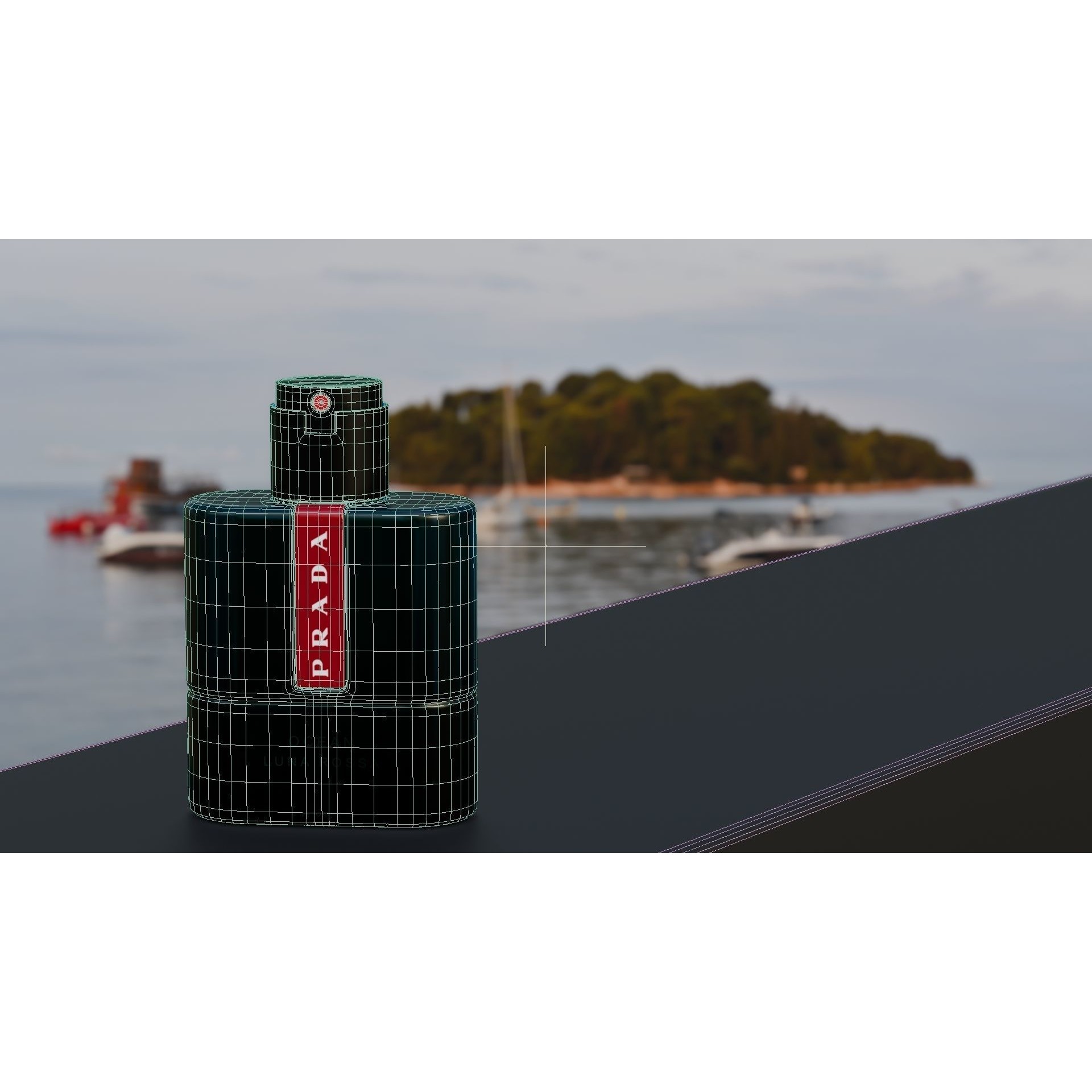 Prada Luna Rossa - Low-Poly Game-Ready 3D Model - View 22