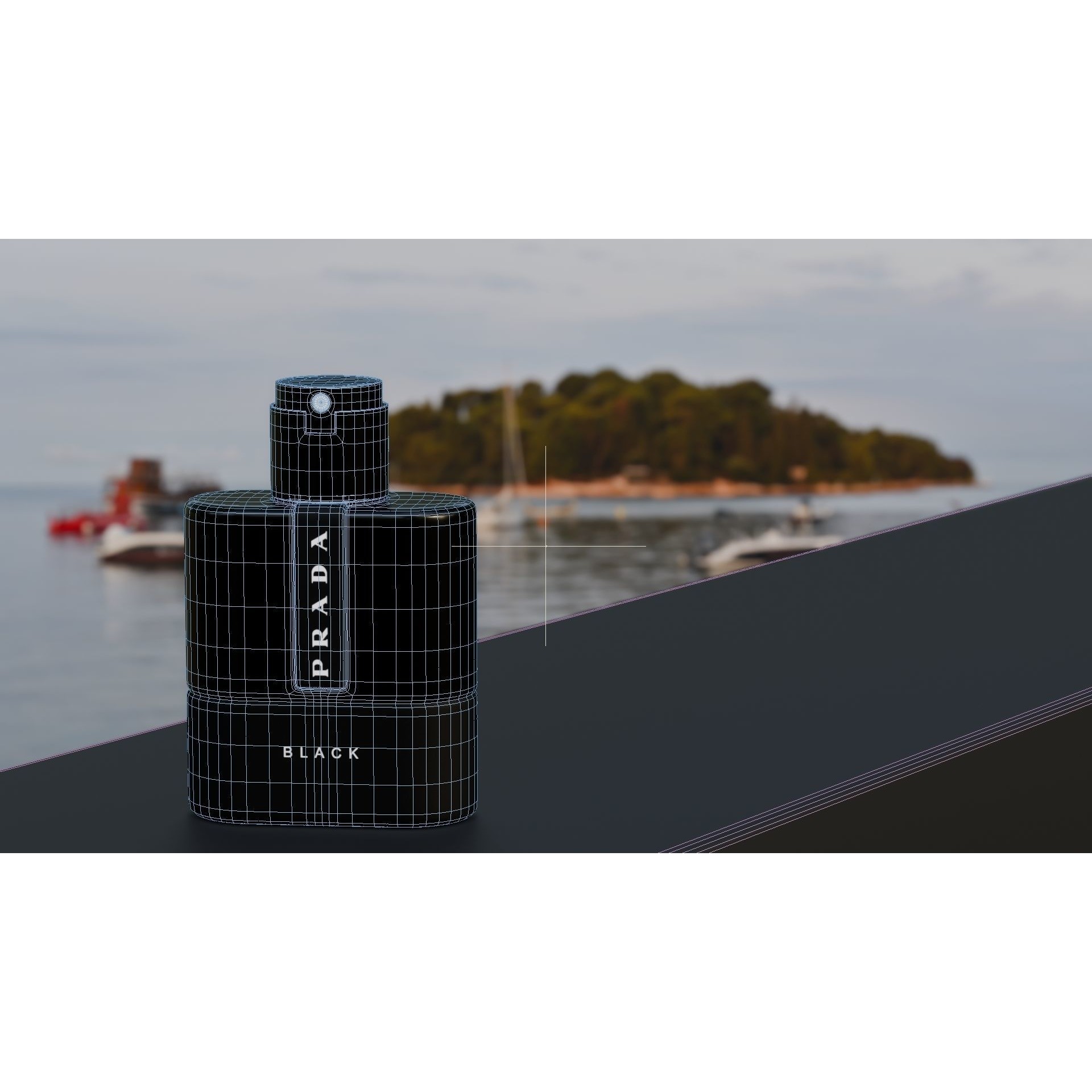 Prada Luna Rossa - Low-Poly Game-Ready 3D Model - View 23