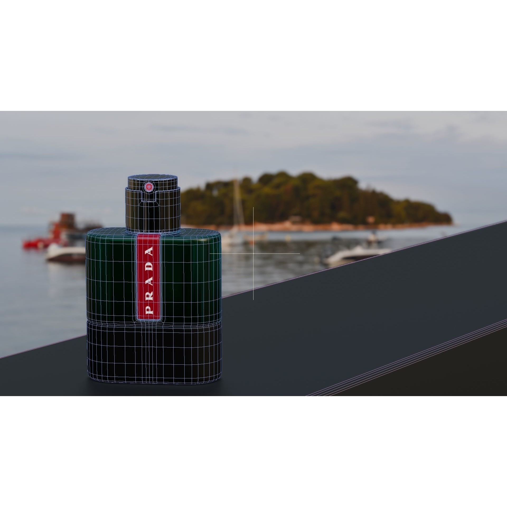 Prada Luna Rossa - Low-Poly Game-Ready 3D Model - View 24