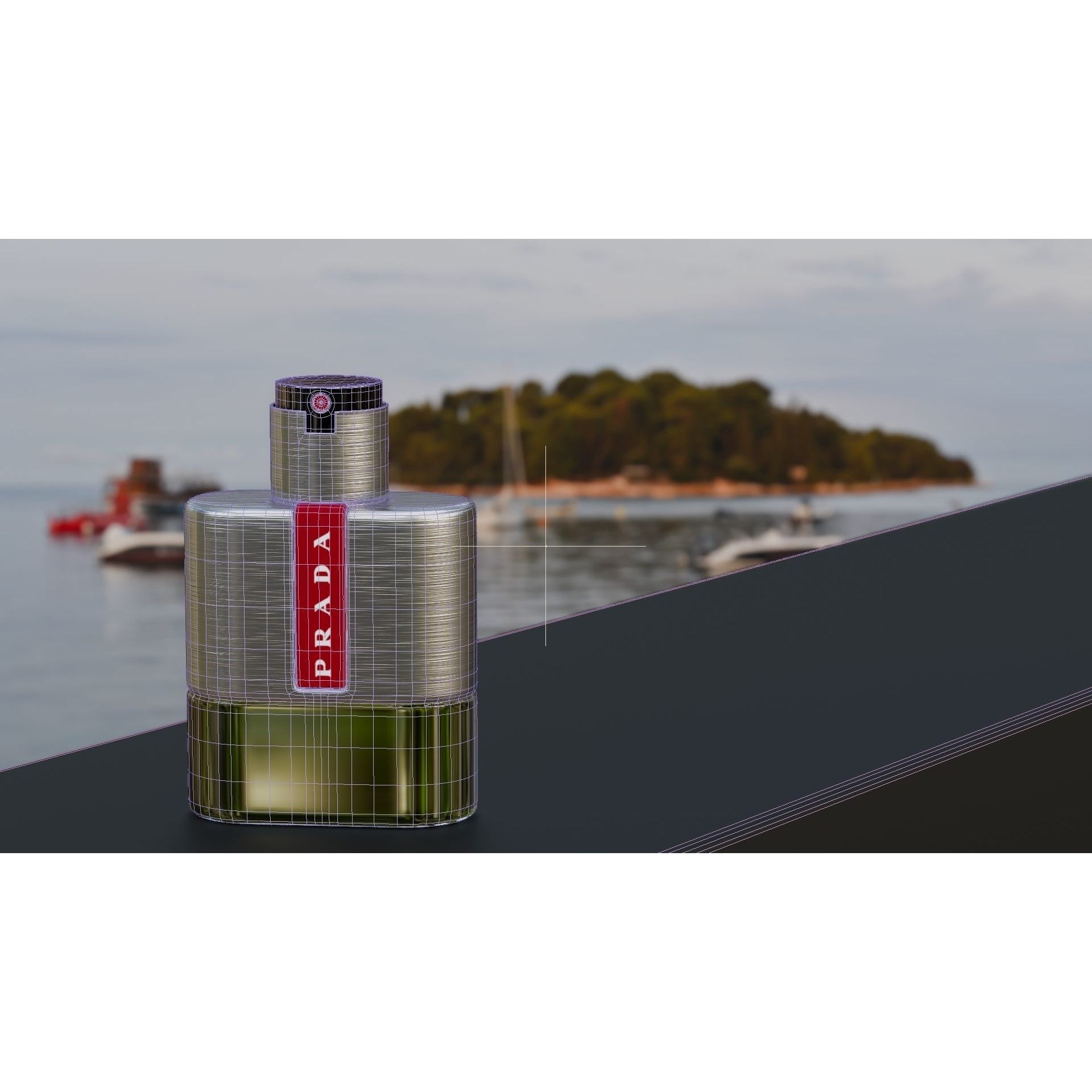 Prada Luna Rossa - Low-Poly Game-Ready 3D Model - View 25