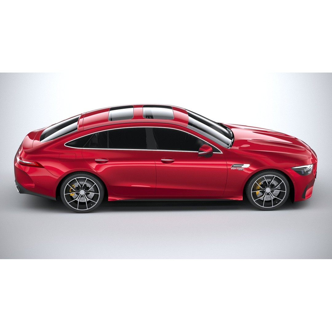 Mercedes-Benz AMG GT63 S E Performance 3D Model – High Poly Car Asset, FBX, OBJ - View 13