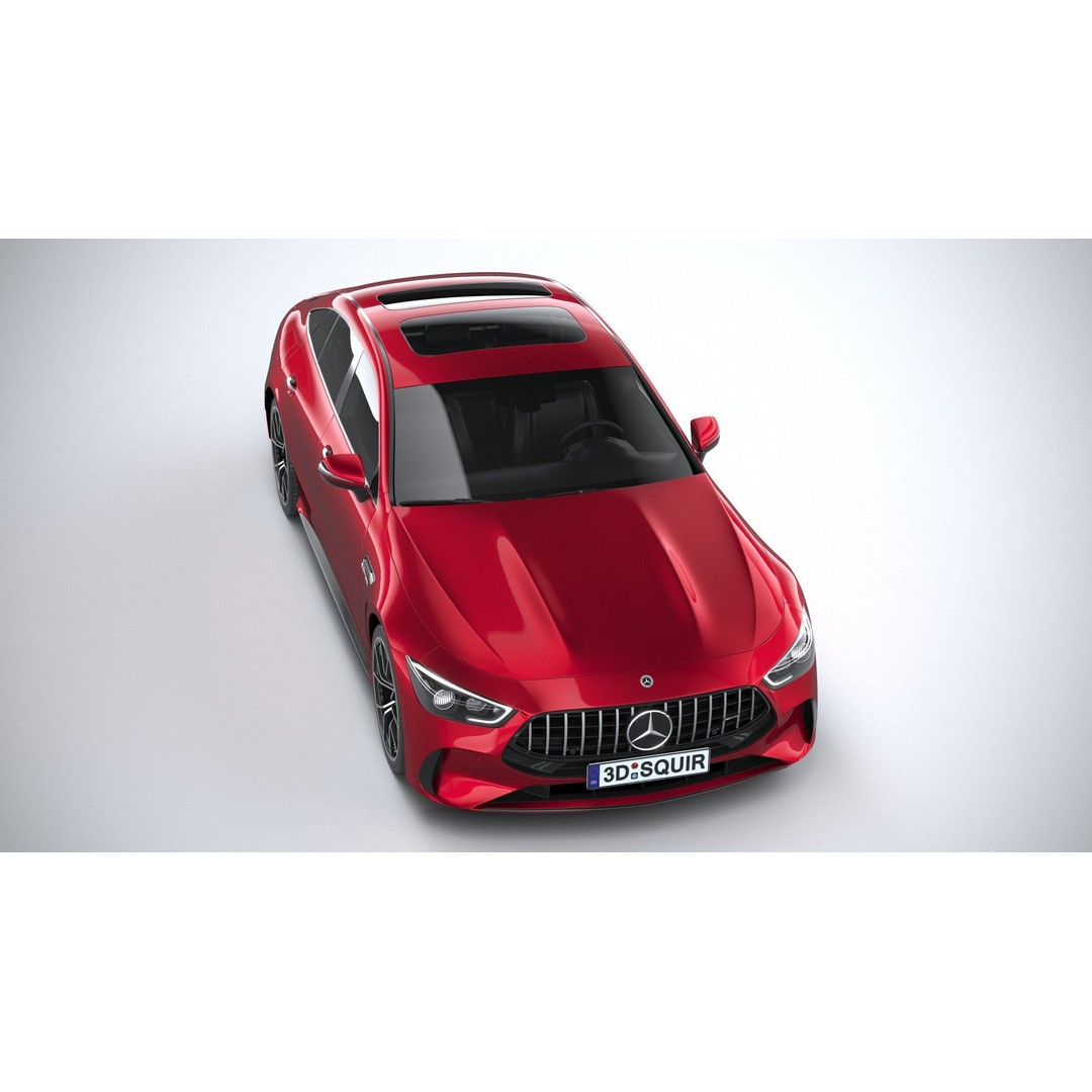 Mercedes-Benz AMG GT63 S E Performance 3D Model – High Poly Car Asset, FBX, OBJ - View 14