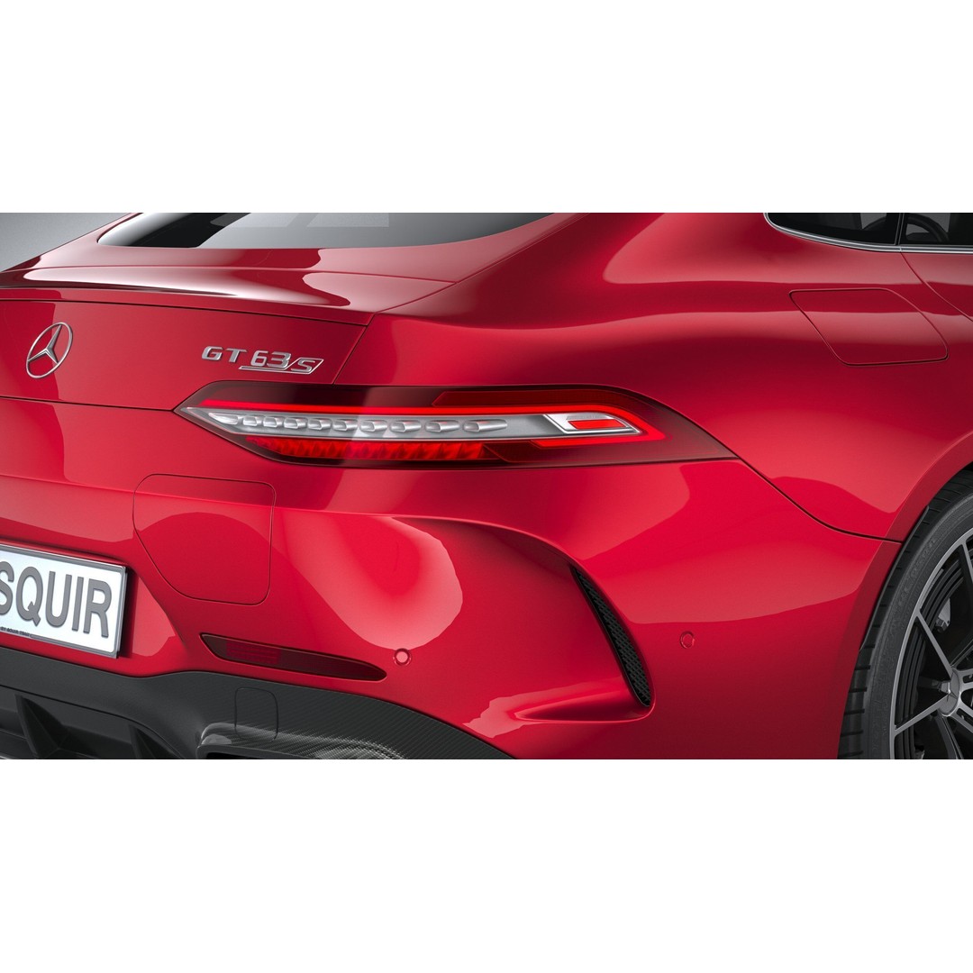 Mercedes-Benz AMG GT63 S E Performance 3D Model – High Poly Car Asset, FBX, OBJ - View 20